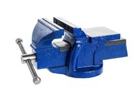 Imadło ślusarskie żeliwne 125mm otwory blatowe stołowe fra