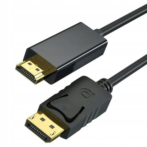 KABEL PRZEWÓD ADAPTER DISPLAYPORT 1.2 DO HDMI 4K UHD WIREWAY WW342118 1.8m na Arena.pl