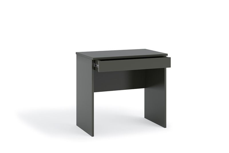 biurko 80 cm młodzieżowe toaletka szary grafit zdjęcie 1