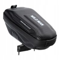 2 x WILDMAN sakwa rowerowa pod siodełko na zamek E7S 0,8L czarna