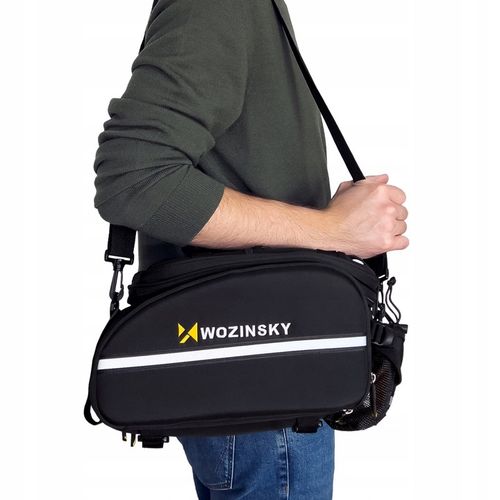 WOZINSKY POJEMNA SAKWA ROWEROWA TORBA NA BAGAŻNIK KUFER 35L na Arena.pl