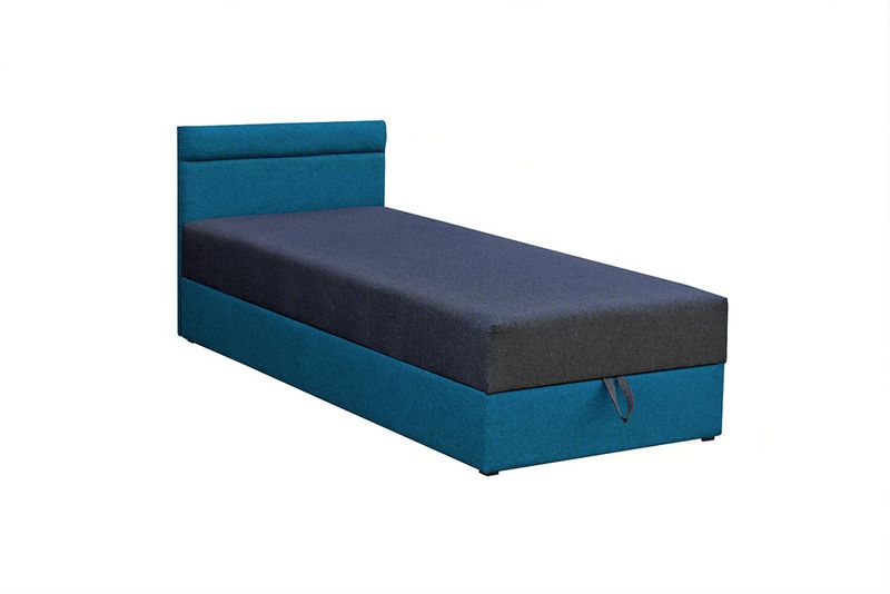 ARN201-W2 Nowe Łóżko Tapczan 80x180 80/180 z materacem i pojemnikiem zdjęcie 1