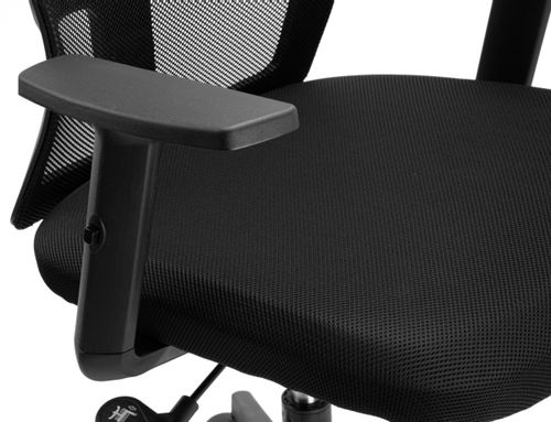 Fotel biurowy regulowany LINOS czarny na Arena.pl