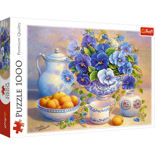 Trefl Puzzle Niebieski bukiet 1000 el. na Arena.pl