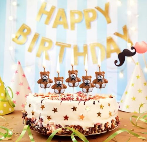 Świeczka urodzinowa postać Misia na Arena.pl