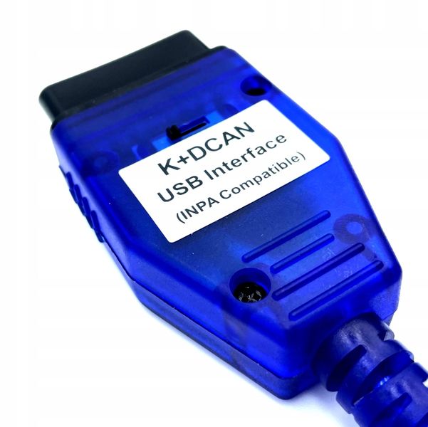 NOVADO KABEL INTERFEJS K+DCAN INPA ISTA NCS WINKFP BMW E36 E46 E60 E90 E65 zdjęcie 5