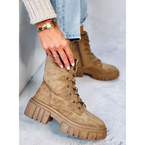 Botki sznurowane Khaki r.41 zdjęcie 4