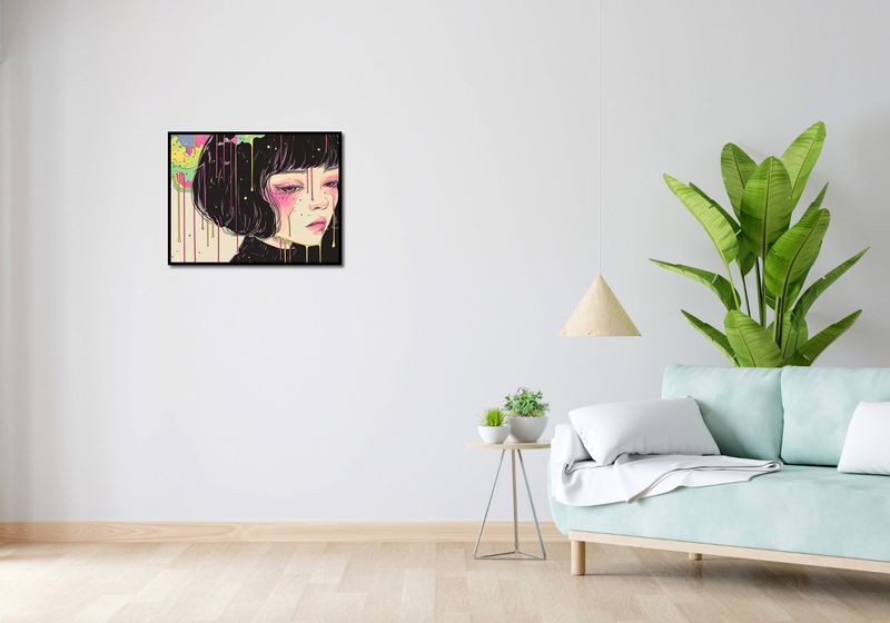 Plakat 65x50cm Strugi Kolorów zdjęcie 4