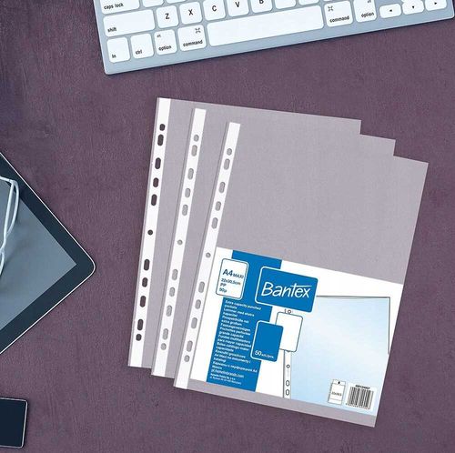 koszulki groszkowe bantex a4 maxi poszerzana 90 mic. 50 szt. na Arena.pl