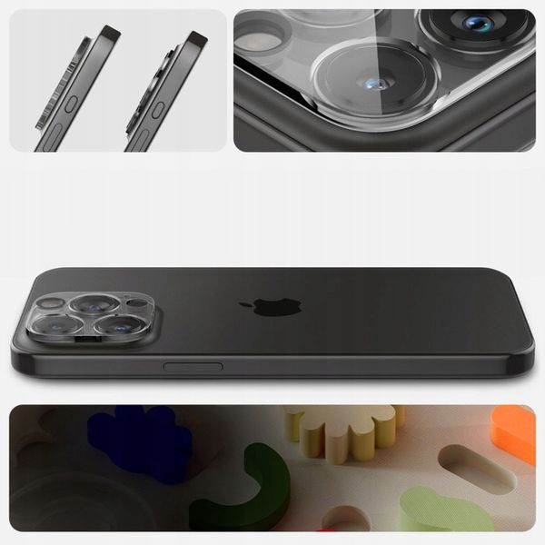 2x Osłona Aparatu Spigen iPhone 14 Pro / Pro Max / 15 Pro / Pro Max zdjęcie 6