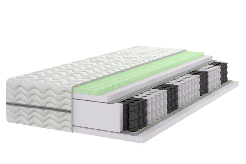 Materac Pocket 7 stref MEGA lateks H3 23 cm 70x190 zdjęcie 1