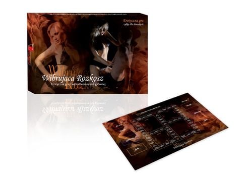 gra towarzyska dla par - wibrująca rozkosz (wibrator w zestawie) na Arena.pl
