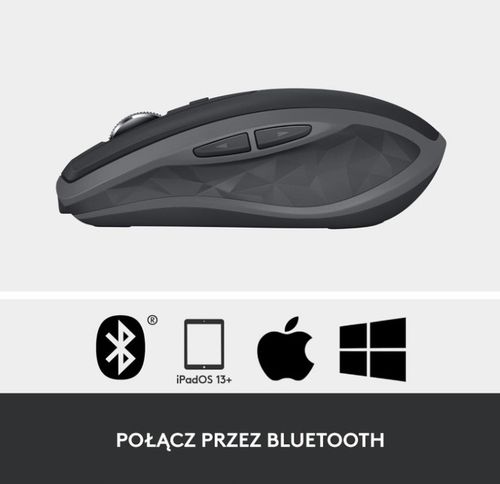 MYSZ BEZPRZEWODOWA LOGITECH MX ANYWHERE 2S BLUETOOTH EDITION 910-007231 na Arena.pl