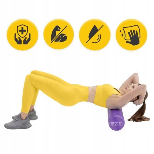 ROLLER WAŁEK DO MASAŻU PLECÓW CIAŁA STÓP NÓG Z WYPUSTKAMI REGENERACJA na Arena.pl