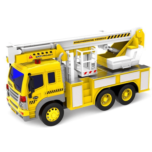 Pojazd budowlany, żółty na Arena.pl