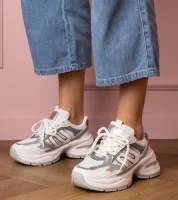 Białe sneakersy sportowe na masywnej podeszwie Aries 41