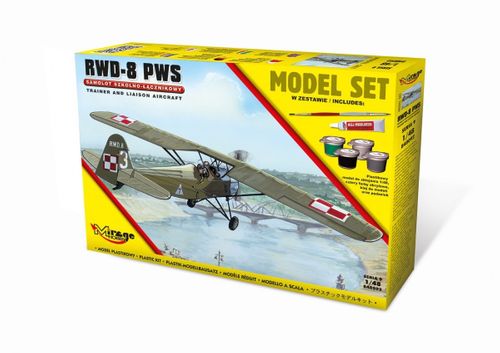 Mirage RWD-8 PWS model set na Arena.pl