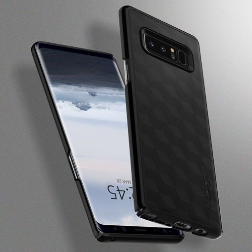 Spigen Thin Fit Etui Galaxy Note 8 N950 czarne na Arena.pl