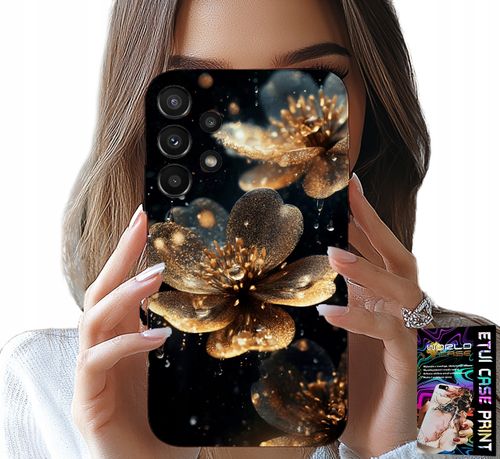 ETUI DO SAMSUNG GALAXY A32 5G - PIĘKNE WZORY KWIATÓW, PLECKI, FUTERAŁ na Arena.pl