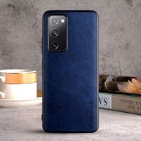 Etui AIORIA Vintage LEATHER do Samsung Galaxy S20 niebieski