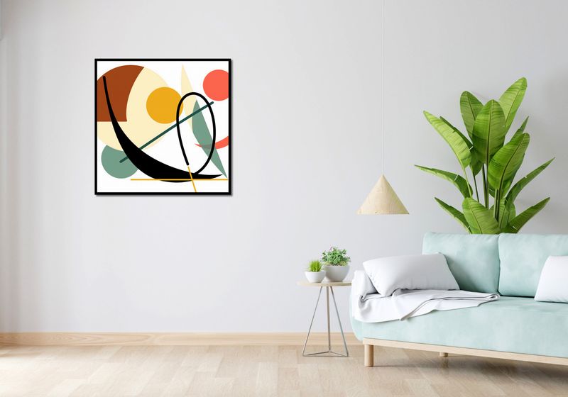 Plakat 80x80cm Ruch Sztuki zdjęcie 4