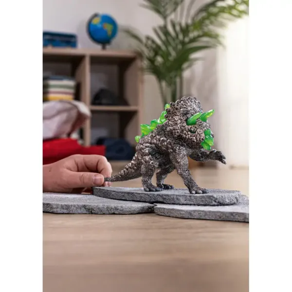 Schleich Eldrador Creature Stone Triceratops zdjęcie 3