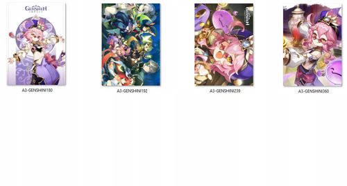 Plakaty Genshin Impact Dori DO WYBORU na Arena.pl