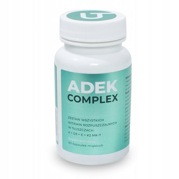 VISANTO ADEK COMPLEX witamina A D E K2 MK-7 WITAMINY 60k zdjęcie 2