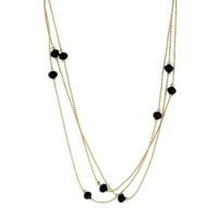 naszyjnik pozłacany ozdobny