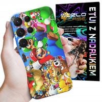 ETUI CASE DO SAMSUNG S23 ULTRA - SUPER MARIO BROS BAJKI WZORY WYBÓR