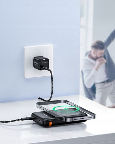 INNOSTYLE POWERDUO 2W1 SZYBKI POWERBANK INDUKCYJNY DO MAGSAFE WATCH 10000 na Arena.pl