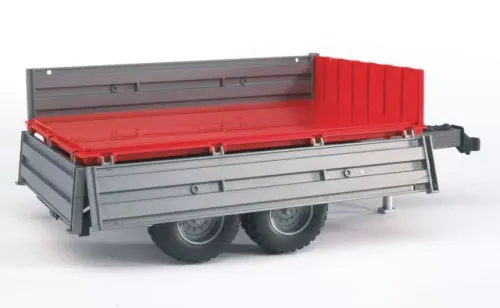 Przyczepa wywrotka, srebrna na Arena.pl