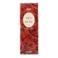 kadzidełka hem red rose 20szt. box 6 opak