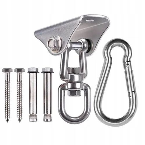 HAK OBROTOWY 360° UCHWYT SUFITOWY MOCOWANIE SUFITOWE DO HUŚTAWKI na Arena.pl