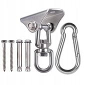 HAK OBROTOWY 360° UCHWYT SUFITOWY MOCOWANIE SUFITOWE DO HUŚTAWKI