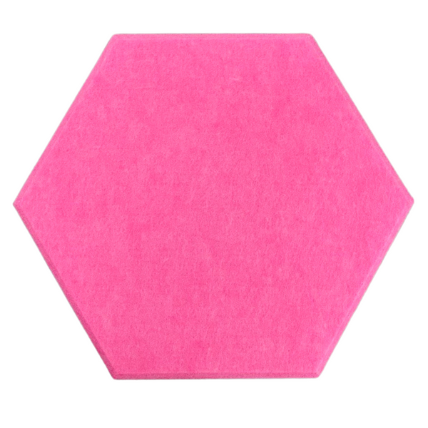 Panele Ścienne Filcowe 3D Heksagon Zagłówek Samoprzylepne Akustyczne Soft zdjęcie 3