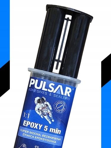 KLEJ EPOKSYDOWY DWUSKŁADNIKOWY PULSAR SZYBKOSCHNĄCY BEZBARWNY 5 MINUT 25 ml na Arena.pl