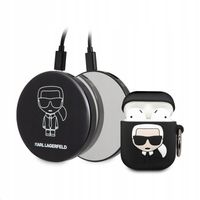 Karl Lagerfeld do Apple AirPods Liquid Air czarny
