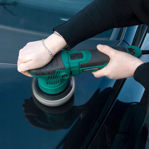 POLERKA MIMOŚRODOWA 650W - 125mm | 4 TARCZE POLERSKIE W ZESTAWIE | VONROC na Arena.pl