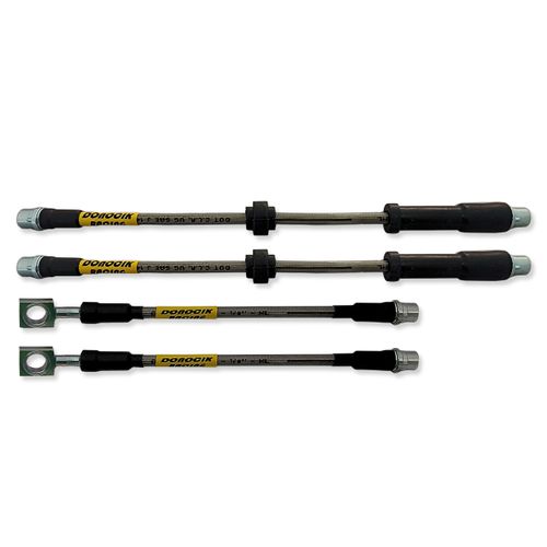 Audi A4 B7 - Zestaw Przewodów Hamulcowych Teflonowych W Oplocie Stalowym na Arena.pl