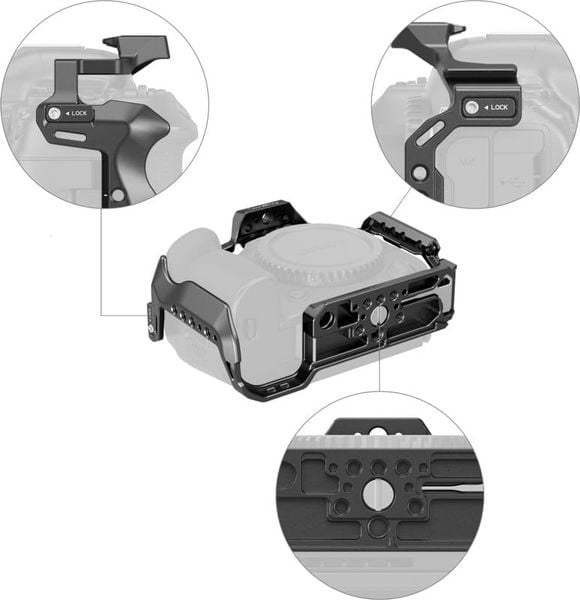 Smallrig 4978 Klatka do Canon EOS R5 Mark II zdjęcie 4