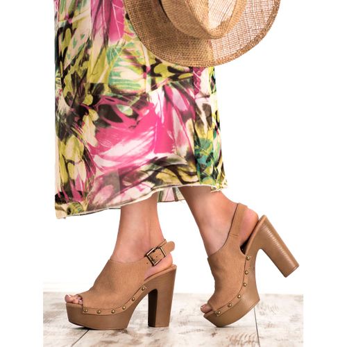 Zabudowane Sandały Na Platformie r.36 na Arena.pl