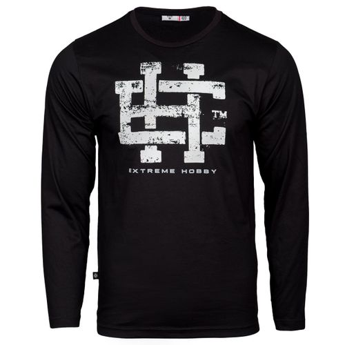 Longsleeve BASIC CLASSIC Rozmiar - M, Kolor - CZARNY na Arena.pl