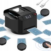TASOWARKA KART 360° Z FUNKCJĄ USB ŁADOWANIA DO GRY W BLACKJACK I HOLD'EM