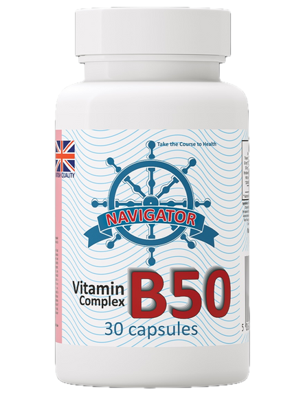 NAVIGATOR Witamina B50 30 kaps. zdjęcie 1