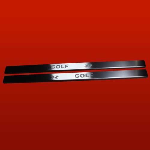 Listwa progowa VOLKSWAGEN GOLF MK7 GOLF R Stal nierdzewna 304 mat 2szt na Arena.pl