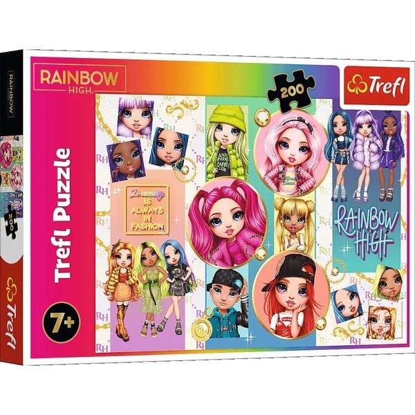 Puzzle 200 Przyjaźń Rainbow High 13289 zdjęcie 1