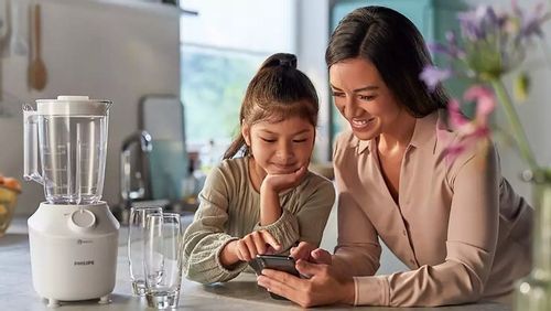 BLENDER KIELICHOWY PHILIPS HR2041/00 450W 1,9l KRUSZENIE LODU BIAŁY na Arena.pl