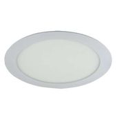 Wpuszczana LAMPA sufitowa SLIM LED C 02486 Ideus metalowa OPRAWA okrągła LED 12W 6500K do zabudowy biała