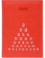 KALENDARZ A4 2026 DZIENNY terminarz nadruk UV DUŻY WYBÓR WZORÓW +TWÓJ NAPIS